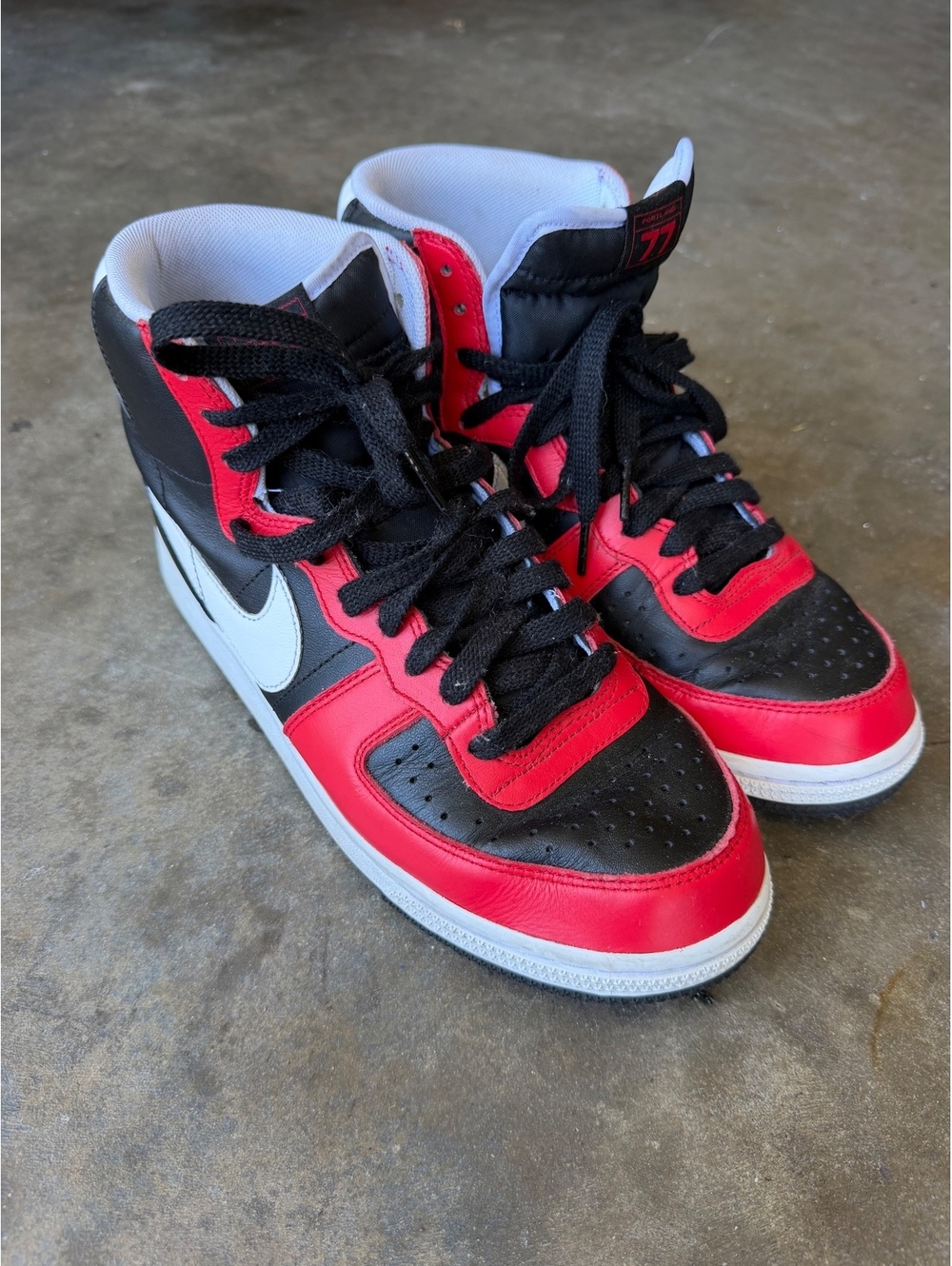 Nike - Terminator High 'Portland Trail Blazers High top red black white sneakers
